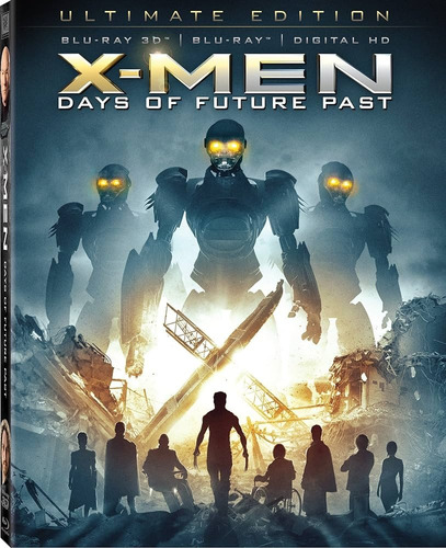 X Men Días Del Futuro Pasado 3d Bluray Combo Original Nuevo 
