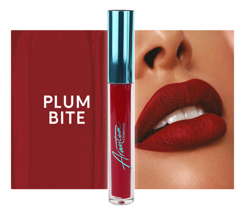 Labial Matte Plum Bite Larga Duración Arantza