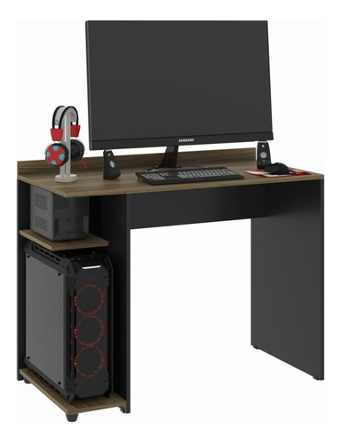 Mesa Para Computador Gamer Rtx 9409 Com Suporte Cpu - Cores