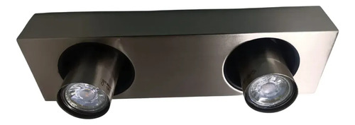 Foco Sobre Puesto Eglo Robledo 2 Foco Led, Lampara De Techo