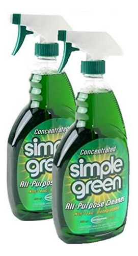 Limpiador Multiusos Simple Green 13022, 22 Oz, Pack De 2