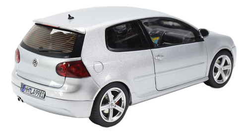 Vw Golf Gti Pirelli A5 2007 Escala 1:18 Norev Color Plateado