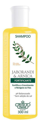 Shampoo Flores E Vegetais Jaborandi E Arnica - 310ml