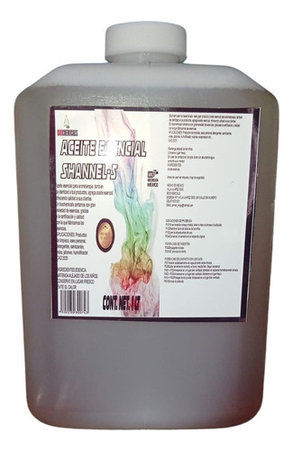 Esencia Fragancia Shannel 5 P/velas Jabones Multiusos 1 Lt