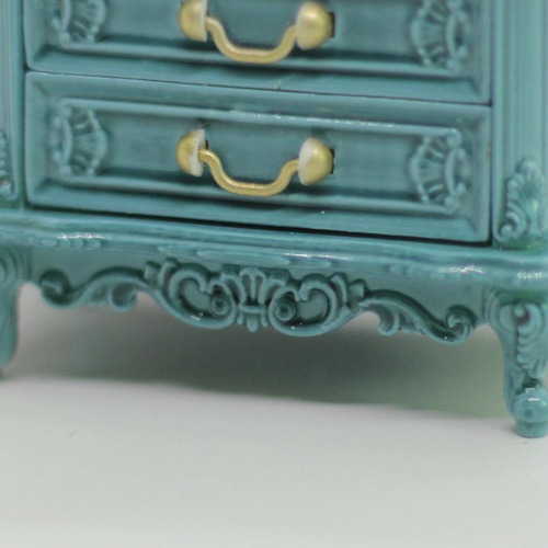 1:16 Dollhouse Night Stands Gabinete Accesorios Muebles