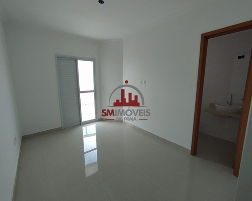 Imagem 4 de 12 de Apartamento Vista Mar 03 Dormitórios, Sendo Os 03 Suítes À Venda Na Guilhermina Praia Grande. - Ap02952 - 68792337