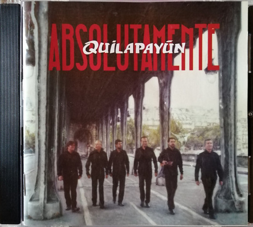 Cd Quilapayún-france / Absolutamente (ed. Chile, 2013)