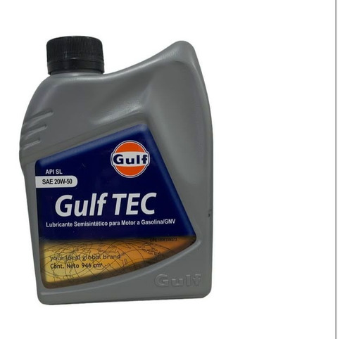 Aceite Gulf 20w50 Semisintetico