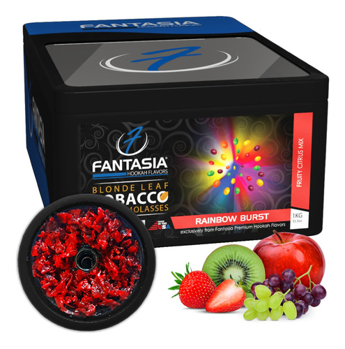 Fantasia Hookah Shishas Rainbow Burst