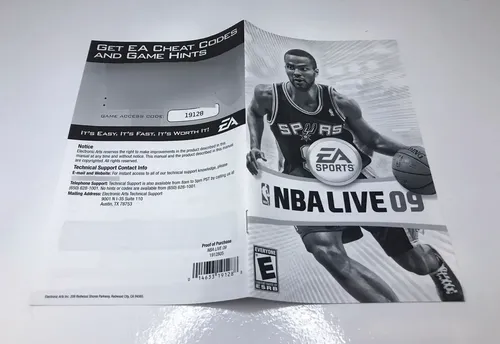Nba Live 09 - Playstation 2 Original | Parcelamento sem juros