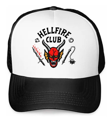 Gorra Jockey Logo Hellfire Club