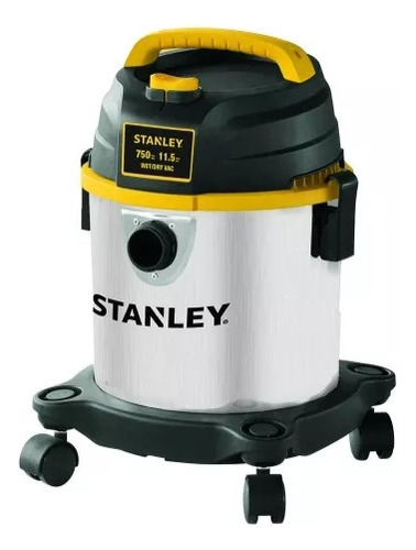 Aspiradora Stanley Acero Inox. 750w 11.5 Lts 