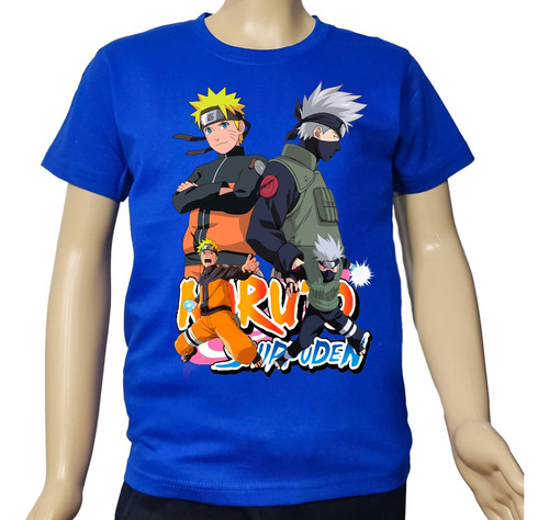 Remera Camiseta Goku Naruto Shippuden En Diferentes Colores 