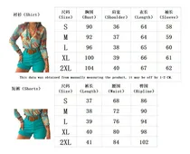 Comprar Conjunto De Camisas De Manga Corta Estampado Mujer Hawaiano