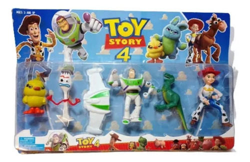 Muñecos Set Juguetes Toy Story Para Niños Y Niñas