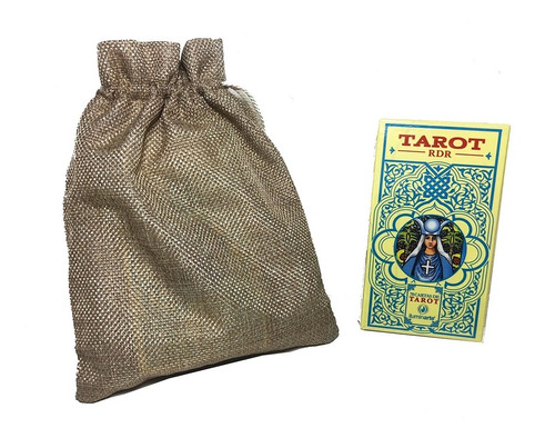 Mazo Cartas Tarot Rider + Funda Artesanal + Manual