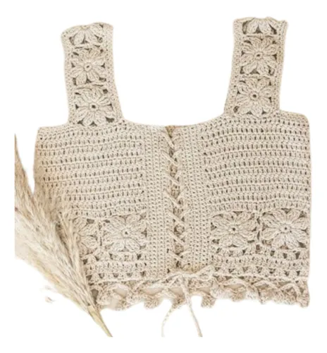 Remera crochet hotsell