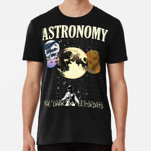 Remera Astronomía - Los Objetos Celestes De Estudios Algodon