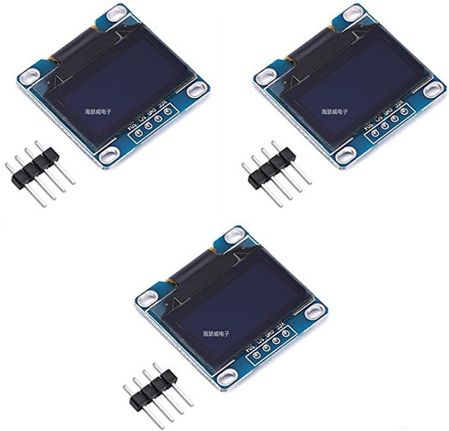 Módulo De Pantalla Lcd Oled De 0,96 Pulgadas I2c Cii 12864 1