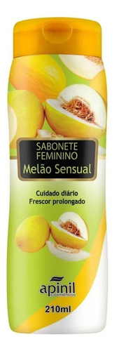 Sabonete Liquido Intimo Feminino 210ml Apinil -melão Sensual