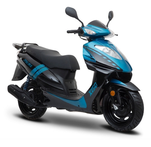 Moto Italika X150 Azul Negro Meses Sin Intereses