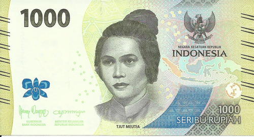 Indonesia 1000 Rupias 2022