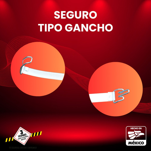 5 Pz Soporte Extintor 2.5 Kg Tipo Abrazadera Colocación