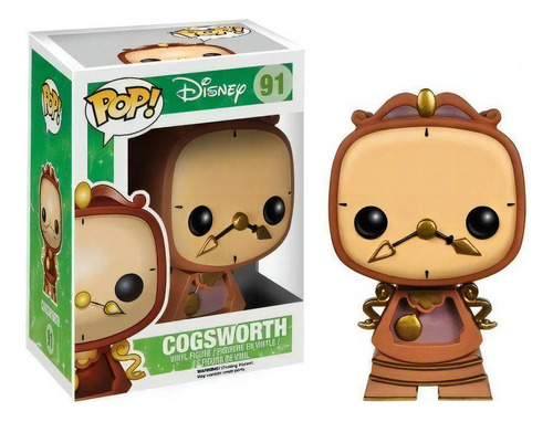 ¡Funko Pop! La bella y la bestia - Cogsworth 91