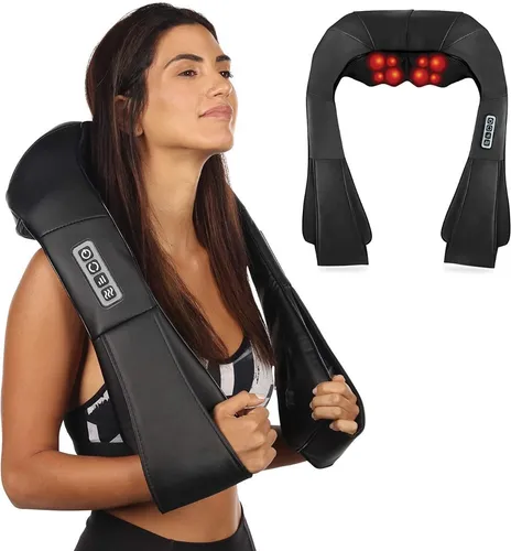 Masajeador Espalda Hombro Cuello Calor 3d Infrarrojo Shiatsu