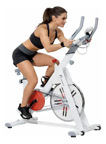Bicicleta Fija Estatica 8 kg Soporta 150 Kg Monitor Digital Resis...