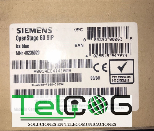 Teléfono Ip Siemens Openstage 60 Sip