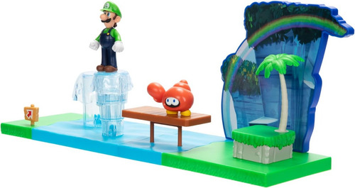 Figuras De Acción Luigi Super Mario Jakks Pacific 20 Cm