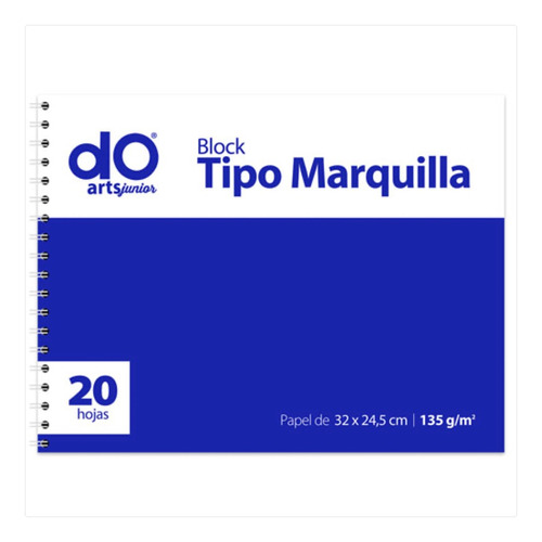 Block Marquilla Doarts De 33x24cm C/20hojas