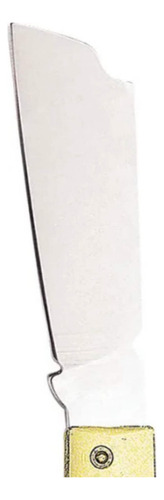 Canivete Aço Inox Reto Cabo Abs 3 Kala Cor Marrom