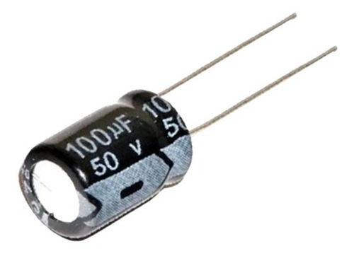 Condensador - Filtro - Capacitor 50v 100uf Electrolitico