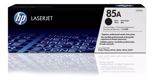 Toner Hp 85a Ce285a 1600 Páginas Negro