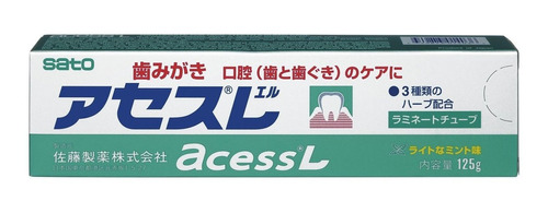 Acceso Extracto De Hierbas Pasta Dental, Menta, 4,2onza