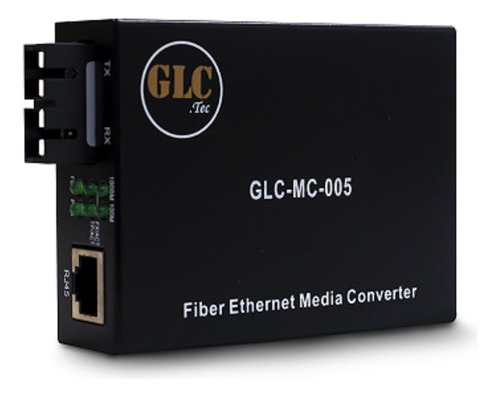 Media Converter 10/100/1000m Dual Fiber Mm 2km Sc Glc