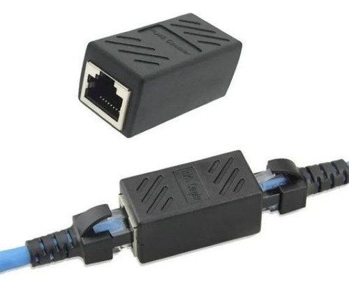 Prolongador Conector Lan Rj45 Cat6 Hembra A Hembra