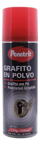 Grafito Polvo En Aerosol Penetrit Cerradura Candado Auto 