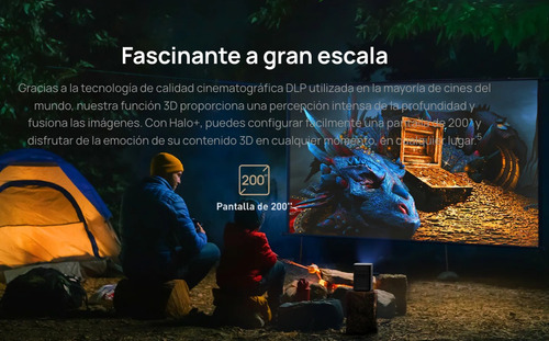 Proyector Portatil Xgimi Halo+ 1080p De 900 Lm Ansi Open Box (Reacondicionado)