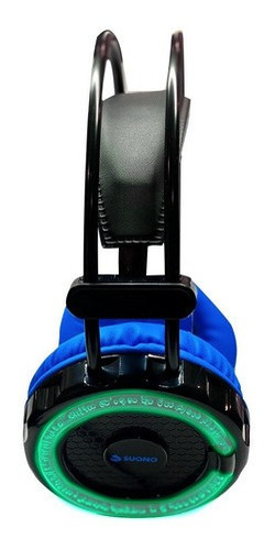 Imagen 5 de 8 de Auricular Gamer Suono H7 Pro Luces Led Micrófono Incorporado