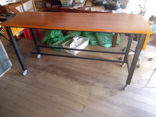 Mesa Desayunador Móvil 190x60