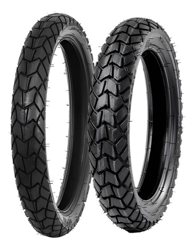 Par Pneus D 90/90-19 C/ C + T 110/90-17 C/ C Nxr Bross 125