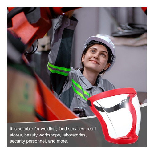 Protectores De Seguridad Completos Meccanixity Red, Antifogg
