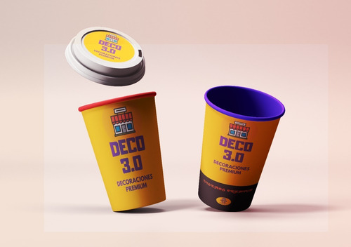 5 Mockup Vaso Termico Cafe Bebidas Calientes Photoshop Pack1