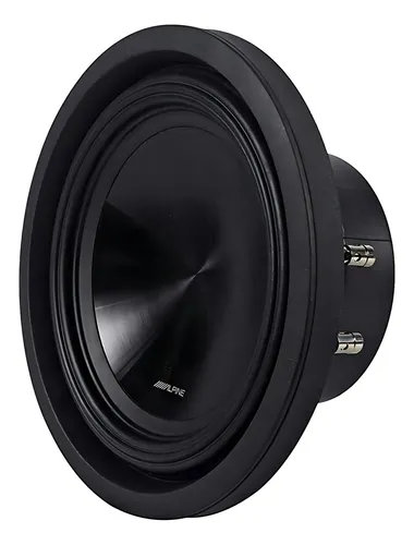 Subwoofer Alpine Swt-10s4 10 Pulgadas 4ohms Color Negro