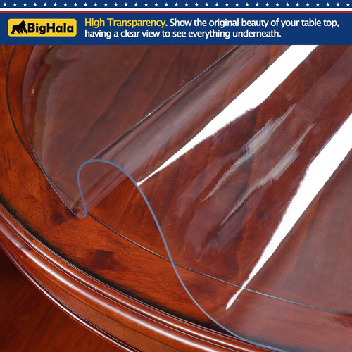 Protector P/mesa Bighala, Transparente, Pvc, Rectangular
