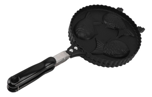 Máquina Para Hacer Tortitas Con Forma De Pez, Doble Sartén Y