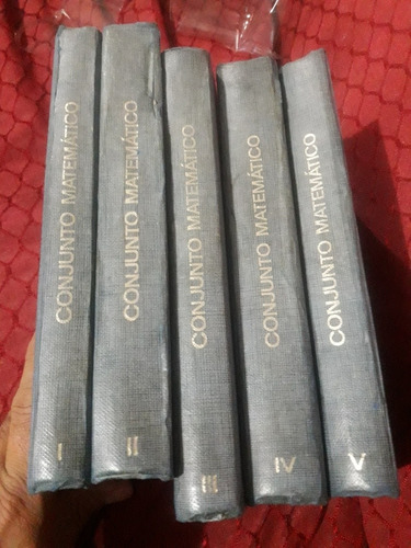 Libro Conjunto Matemático 5 Tomos 